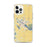 Custom Albert Lea Minnesota Map iPhone 12 Pro Max Phone Case in Woodblock