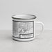 Right View Custom Albuquerque New Mexico Map Enamel Mug in Classic
