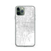 Custom Albuquerque New Mexico Map Phone Case in Classic