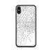 Custom Albuquerque New Mexico Map Phone Case in Classic