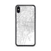 Custom Albuquerque New Mexico Map Phone Case in Classic