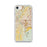 Custom Albuquerque New Mexico Map iPhone SE Phone Case in Woodblock