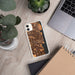 Custom Alexandria Virginia Map Phone Case in Ember