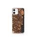 Custom Alexandria Virginia Map iPhone 12 mini Phone Case in Ember