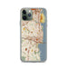 Custom Alexandria Virginia Map Phone Case in Woodblock