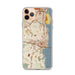 Custom Alexandria Virginia Map Phone Case in Woodblock