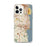 Custom Alexandria Virginia Map iPhone 12 Pro Max Phone Case in Woodblock