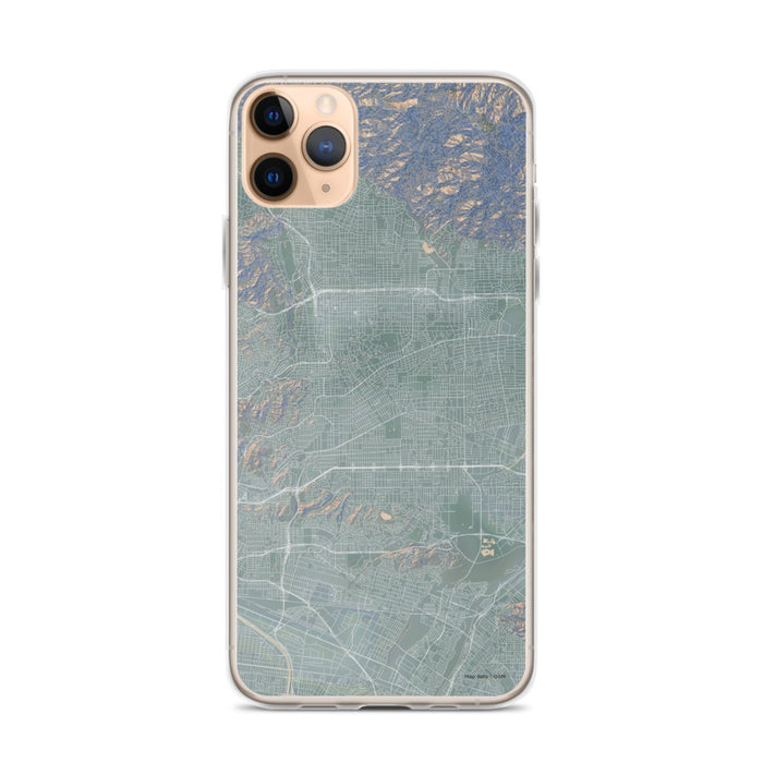 Custom iPhone 11 Pro Max Alhambra California Map Phone Case in Afternoon
