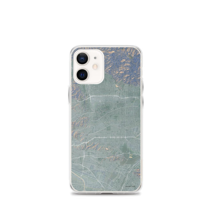 Custom iPhone 12 mini Alhambra California Map Phone Case in Afternoon