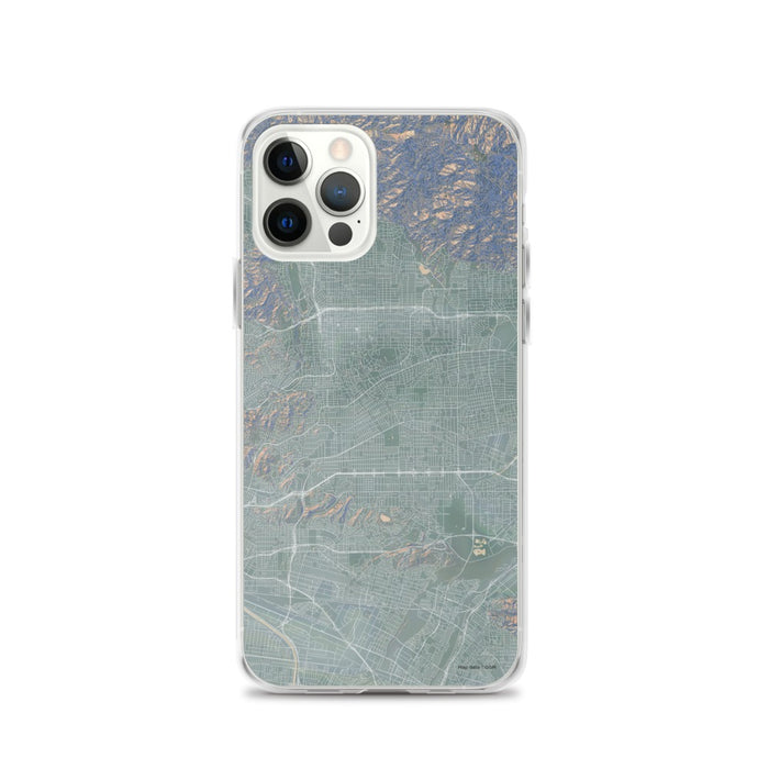 Custom iPhone 12 Pro Alhambra California Map Phone Case in Afternoon
