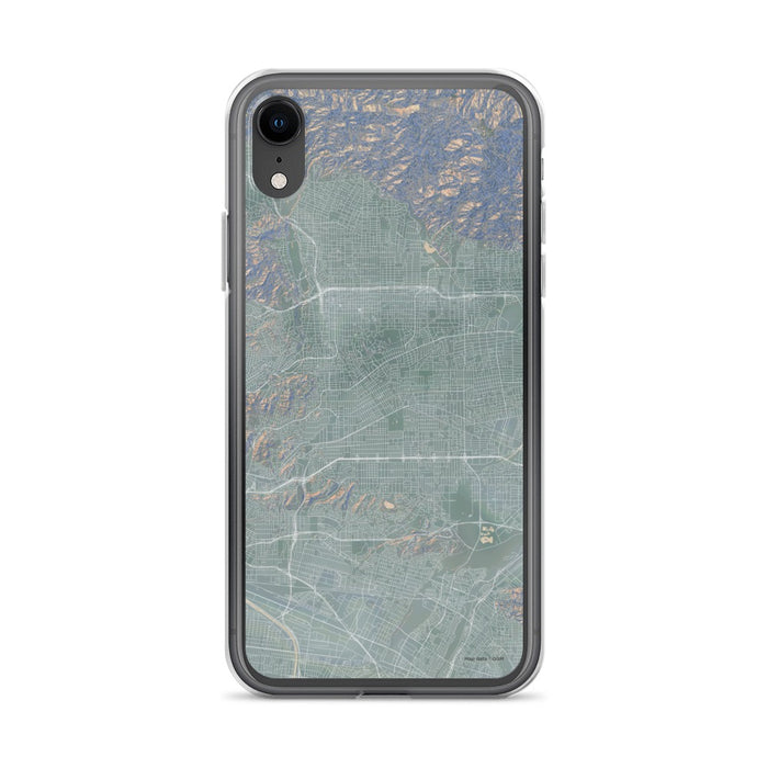 Custom iPhone XR Alhambra California Map Phone Case in Afternoon