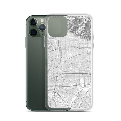 Custom Alhambra California Map Phone Case in Classic