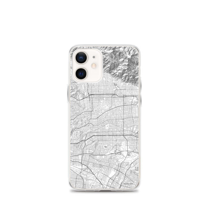 Custom iPhone 12 mini Alhambra California Map Phone Case in Classic
