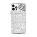 Custom iPhone 12 Pro Max Alhambra California Map Phone Case in Classic