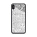 Custom iPhone XS Max Alhambra California Map Phone Case in Classic
