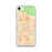 Custom iPhone SE Alhambra California Map Phone Case in Watercolor