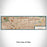Flat View of Map Custom Alhambra California Map Enamel Mug in Woodblock