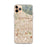 Custom iPhone 11 Pro Max Alhambra California Map Phone Case in Woodblock