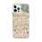 Custom iPhone 12 Pro Max Alhambra California Map Phone Case in Woodblock