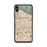 Custom iPhone XS Max Alhambra California Map Phone Case in Woodblock