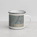 Right View Custom Aliso Viejo California Map Enamel Mug in Afternoon