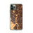 Custom iPhone 11 Pro Aliso Viejo California Map Phone Case in Ember