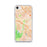 Custom iPhone SE Aliso Viejo California Map Phone Case in Watercolor