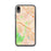 Custom iPhone XR Aliso Viejo California Map Phone Case in Watercolor