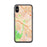 Custom iPhone X/XS Aliso Viejo California Map Phone Case in Watercolor