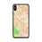 Custom iPhone XS Max Aliso Viejo California Map Phone Case in Watercolor