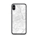 Custom Allentown Pennsylvania Map Phone Case in Classic