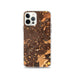 Custom Allentown Pennsylvania Map iPhone 12 Pro Phone Case in Ember