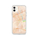 Custom Allentown Pennsylvania Map Phone Case in Watercolor