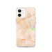 Custom Allentown Pennsylvania Map iPhone 12 Phone Case in Watercolor