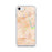 Custom Allentown Pennsylvania Map iPhone SE Phone Case in Watercolor