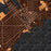 Alpena Michigan Map Print in Ember Style Zoomed In Close Up Showing Details