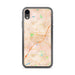 Custom Alpharetta Georgia Map Phone Case in Watercolor