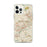 Custom Alpharetta Georgia Map iPhone 12 Pro Max Phone Case in Woodblock