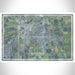 Altoona Iowa Map Print Landscape Orientation in Afternoon Style With Shaded Background