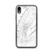 Custom iPhone XR Altoona Pennsylvania Map Phone Case in Classic