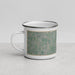 Left View Custom Altus Oklahoma Map Enamel Mug in Afternoon
