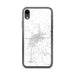 Custom Amarillo Texas Map Phone Case in Classic