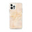 Custom Amarillo Texas Map iPhone 12 Pro Max Phone Case in Watercolor