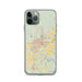 Custom Amarillo Texas Map Phone Case in Woodblock