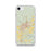 Custom Amarillo Texas Map iPhone SE Phone Case in Woodblock