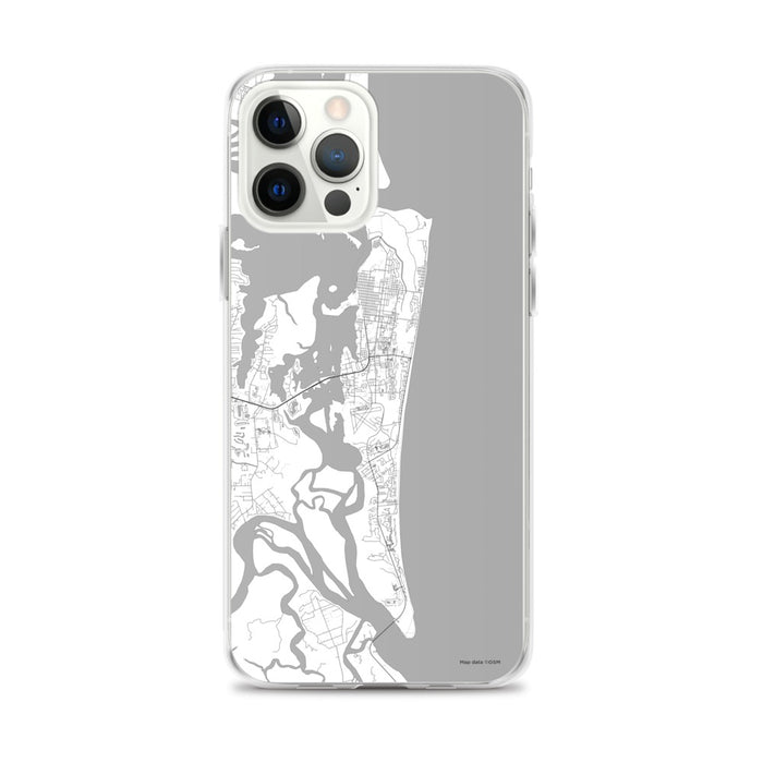 Custom Amelia Island Florida Map iPhone 12 Pro Max Phone Case in Classic