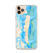 Custom Amelia Island Florida Map Phone Case in Watercolor