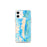 Custom Amelia Island Florida Map iPhone 12 mini Phone Case in Watercolor