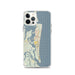 Custom Amelia Island Florida Map iPhone 12 Pro Phone Case in Woodblock