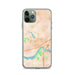 Custom Amesbury Massachusetts Map Phone Case in Watercolor